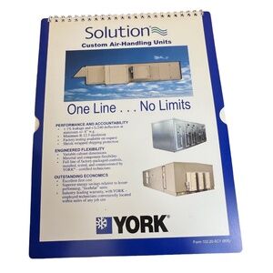 Vintage Solution Custom Air-Handlig Units Application Data & Builder Slide Ruler